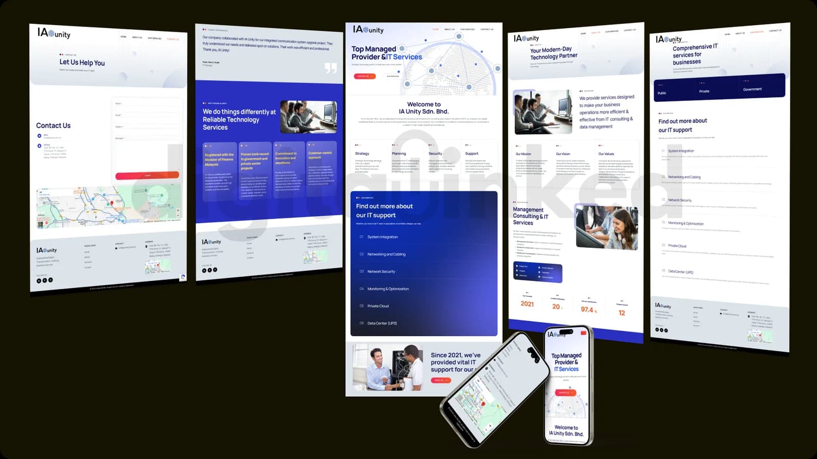 IA Unity website