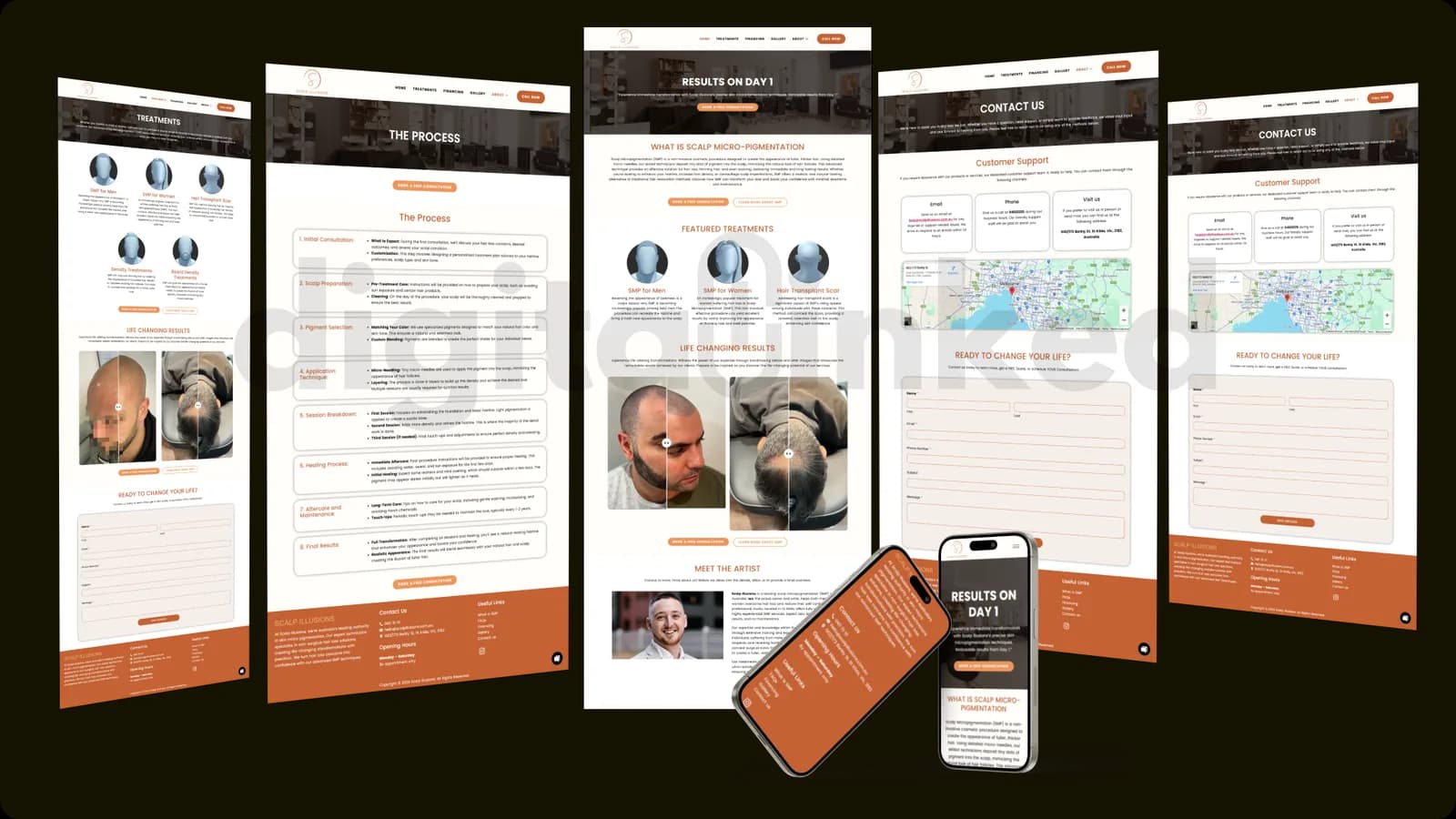 Scalp Illusions website