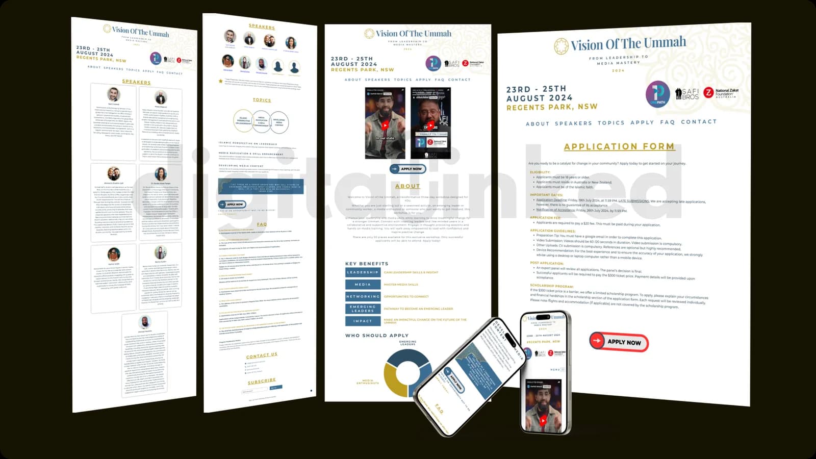 Vision of Ummah website